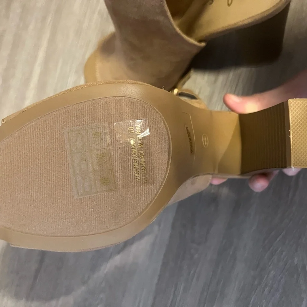lulus open toe booties NWOT - Picture 5 of 7